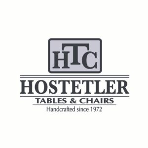 Hostetler Tables Chairs B&W Logo